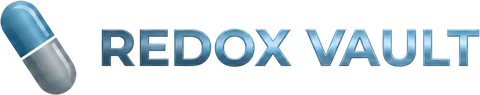 RedoxVault logo — Panacea Bio Chem technology by Bogdan Dicoias