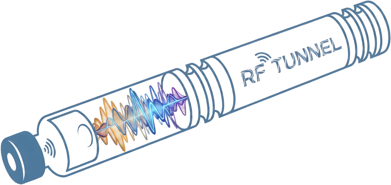 RF Tunnel logo — Panacea Bio Chem technology by Bogdan Dicoias